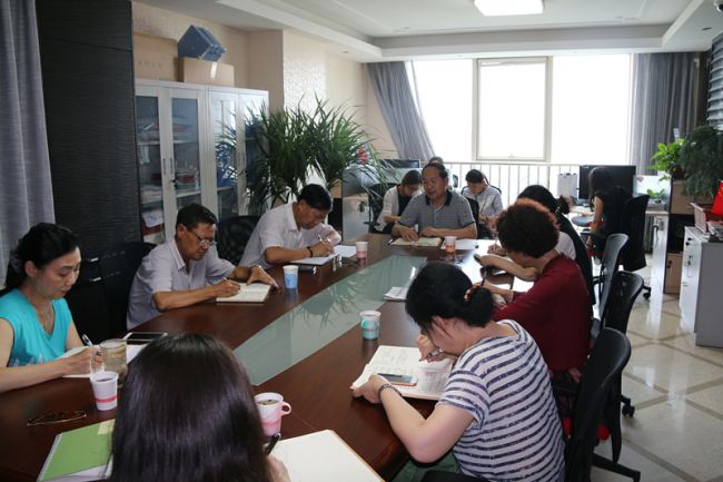 不忘初心，继续前进——协会组织党员、职工学习习近平总书记“七一”重要讲话精神